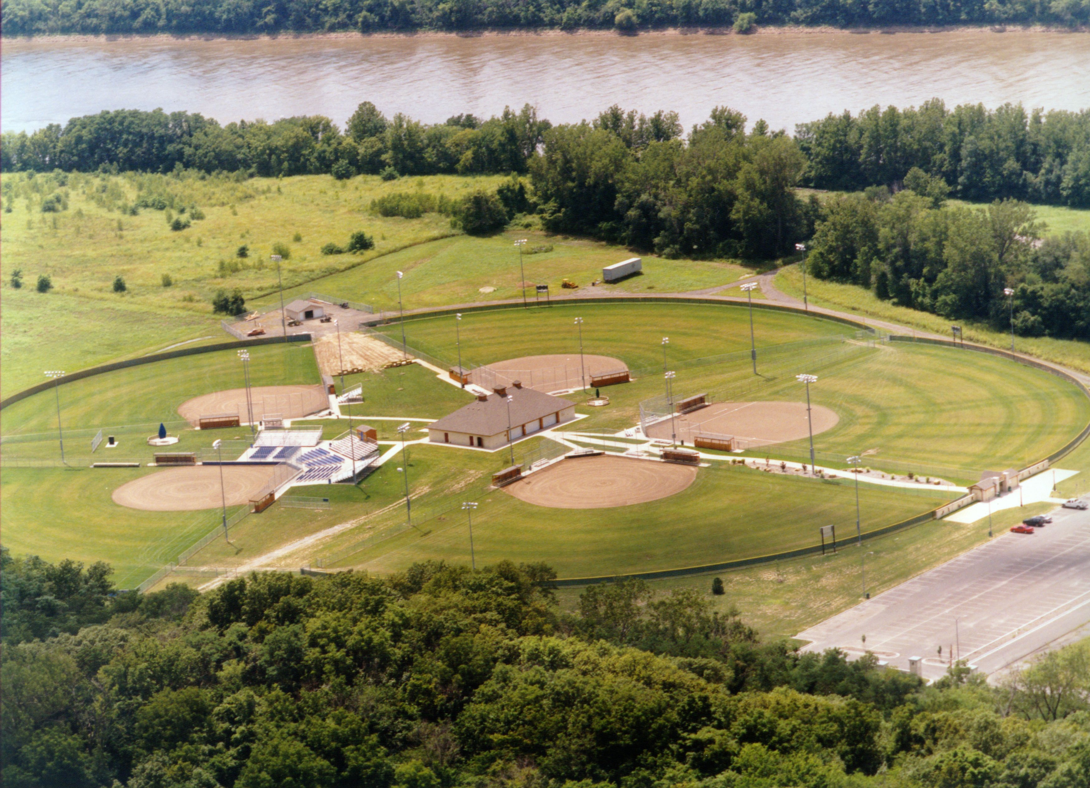 Aerial of Heritage Park