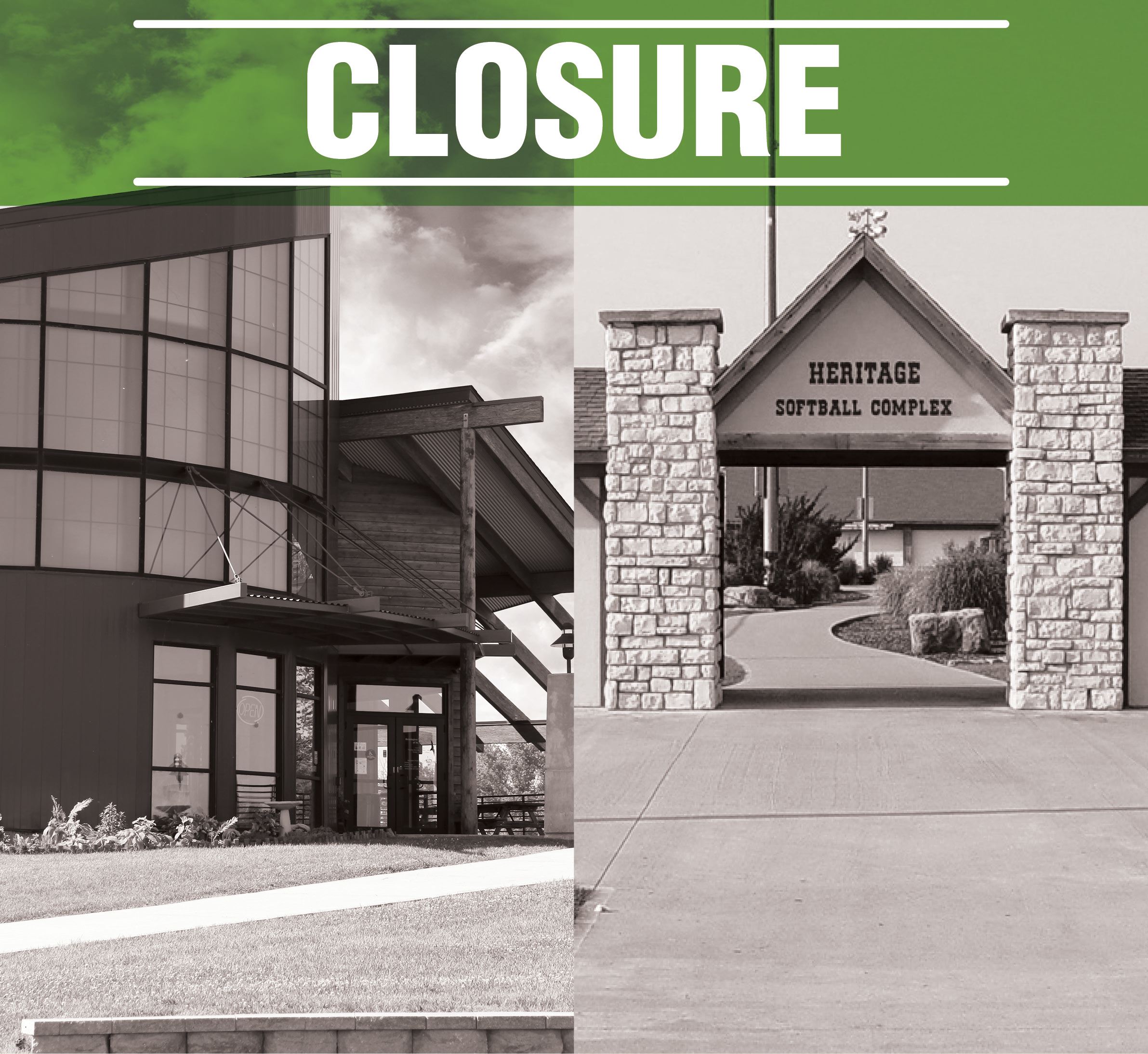 Nature Center and Heritage Closed