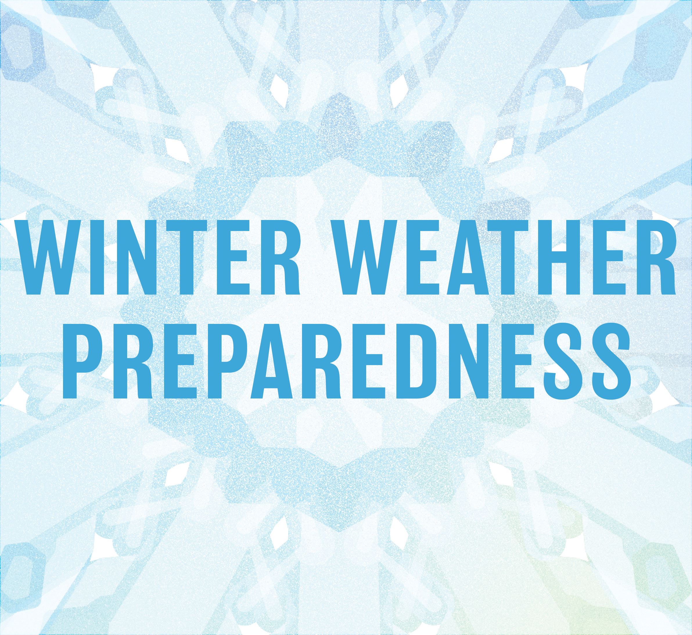 Winter Preparedness